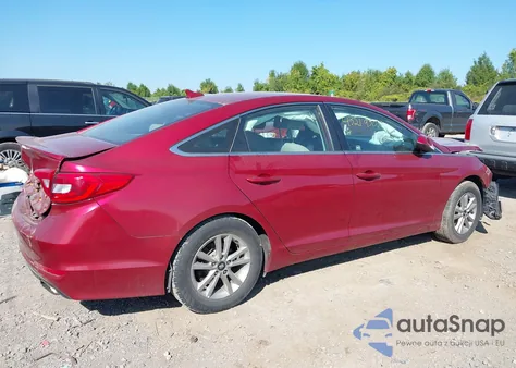 2016 Hyundai Sonata Se from USA, damaged, VIN 5NPE24AF9GH372203